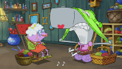 season 9 mall girl pearl GIF by SpongeBob SquarePants