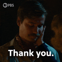 Season 3 Thank You GIF by PBS