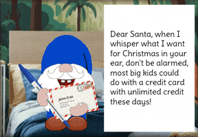 Dear Santa Christmas GIF