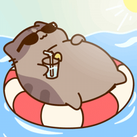 Relaxing Good Vibes GIF by Bichi Mao