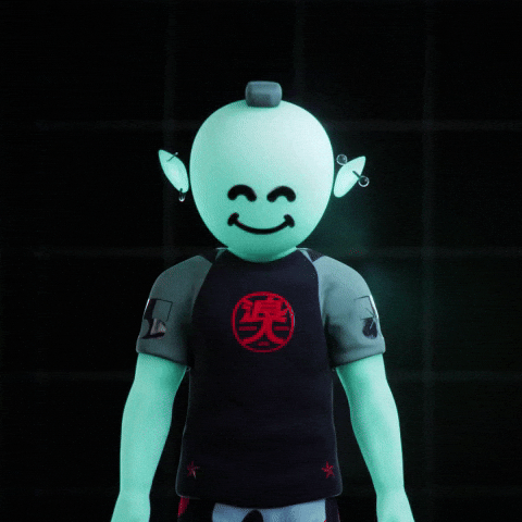 Bozoverse giphyupload fashion cool digital GIF