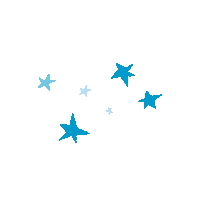 blue stars Sticker by Canon