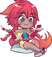 Happy Chibi Sticker by EXPOcg
