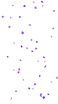 purple giphetti Sticker