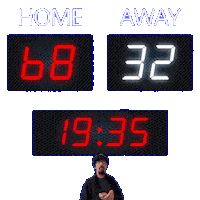 32 Away Sticker