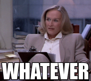 Glenn Close Reaction GIF