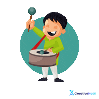 Independence Day India Sticker by Creative Hatti