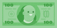Jackpocket money win sunglasses cash GIF