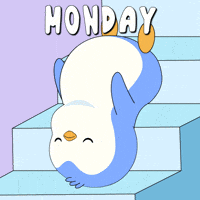 Tired Monday Morning GIF by Pudgy Penguins