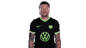 Tired Daniel Ginczek Sticker by VfL Wolfsburg