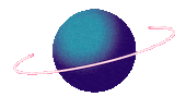 Space Planet Sticker by LWZ