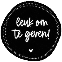 Cadeautje Sticker by Zoedt.NL