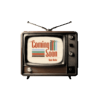 Nudemediaco television coming soon nude vintage tv Sticker