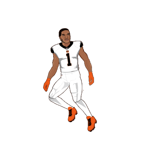 Cincinnati Bengals Football Sticker by SportsManias