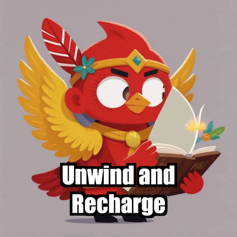 Evening Relaxation GIF by The Cardinal Virtue