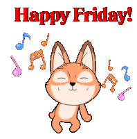 Its Friday Sticker by Raposa Coffee
