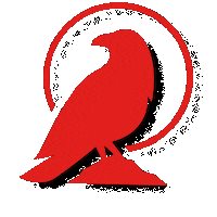 SaltireMotorcycles crow saltire motorcycles saltire motorcycles crow saltire crow Sticker