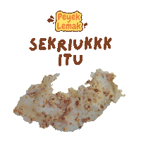 Palembang Eating Sticker by PEYEK LEMAK
