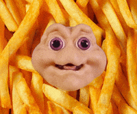 French Fries Baby Sinclair GIF