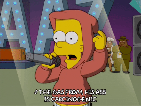 bart simpson carcinogens GIF
