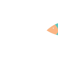 palm jumeirah fish Sticker