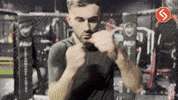 Mma Fighter Shadow Boxing GIF by Caged Steel