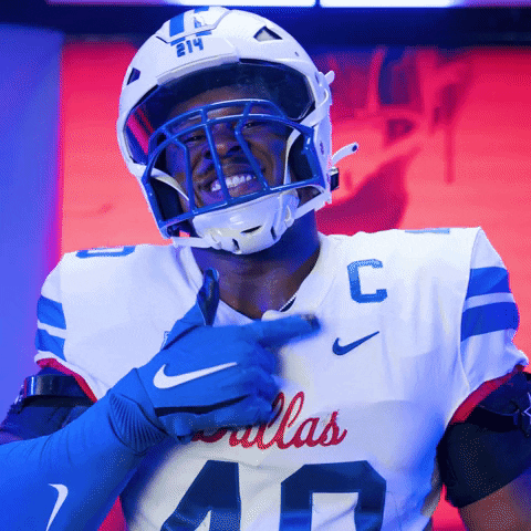 Lets Go Win GIF by SMU Football