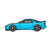 Initial D Cars Sticker by ImportWorx