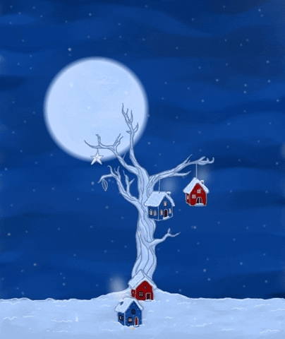 Christmas Illustration GIF by Kokee Thornton
