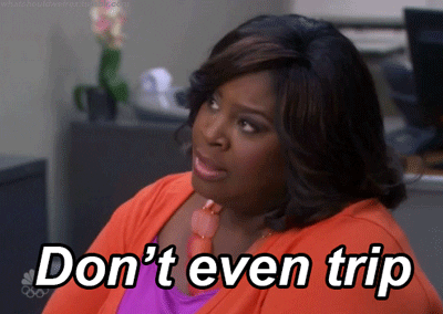 tripping parks and rec GIF