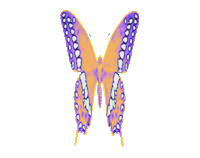 Pink Flying Sticker
