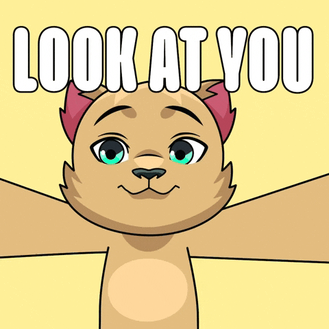 Hugs Look At You GIF by Kabu