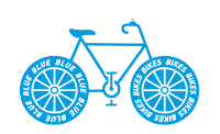 New Orleans Bikes Sticker by Louisiana Blue