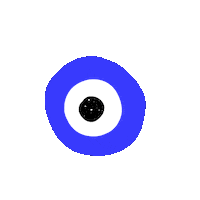 YoungTurkishCypriots turkish evil eye nazar turkish cypriot Sticker
