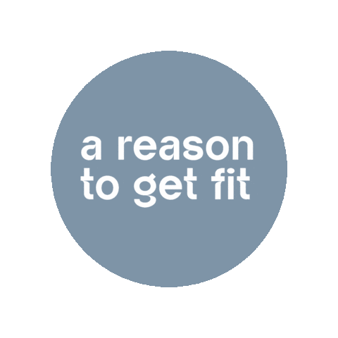 Flainshop fitness blue fit flain Sticker