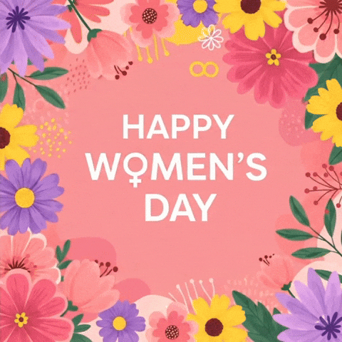 March 8 Pink GIF