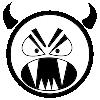 Devil Sticker by HUNKØN