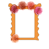 Frau_Zuckerguss beauty flowers crown painting Sticker