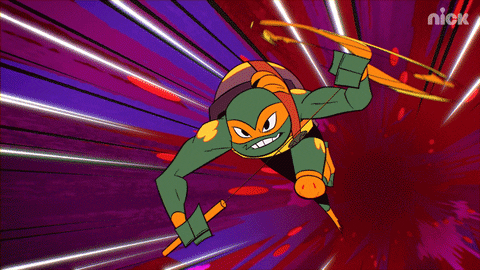 Fire Jump GIF by Teenage Mutant Ninja Turtles