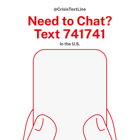 Need To Chat GIF by Crisis Text Line