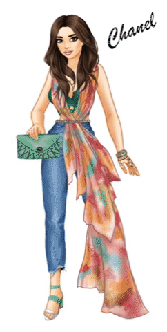 fashion model GIF