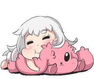 Good Night Sleeping Sticker by Jin