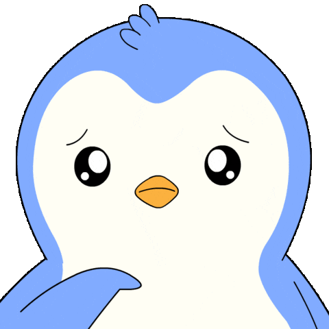 Game Over Penguin Sticker by Pudgy Penguins