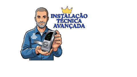 Fechadura Eletronica Sticker by Rei da Fechadura Digital