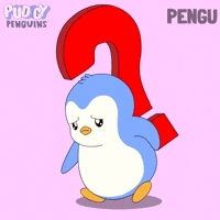 Question Mark What GIF by Pudgy Penguins