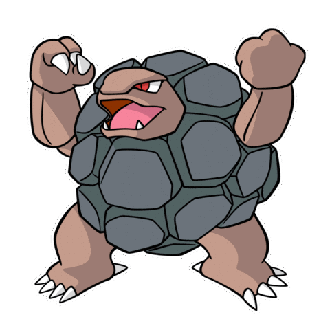 Gen 1 Rock Sticker by Pokémon