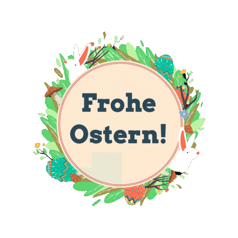 Frohe Ostern Sticker by Jugendleiter-Blog