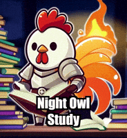 Studying Late Night GIF by Zorooster