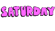 Saturday Morning Sticker by deladeso