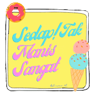 Dessert Kueh Sticker by Artisan Malaysia